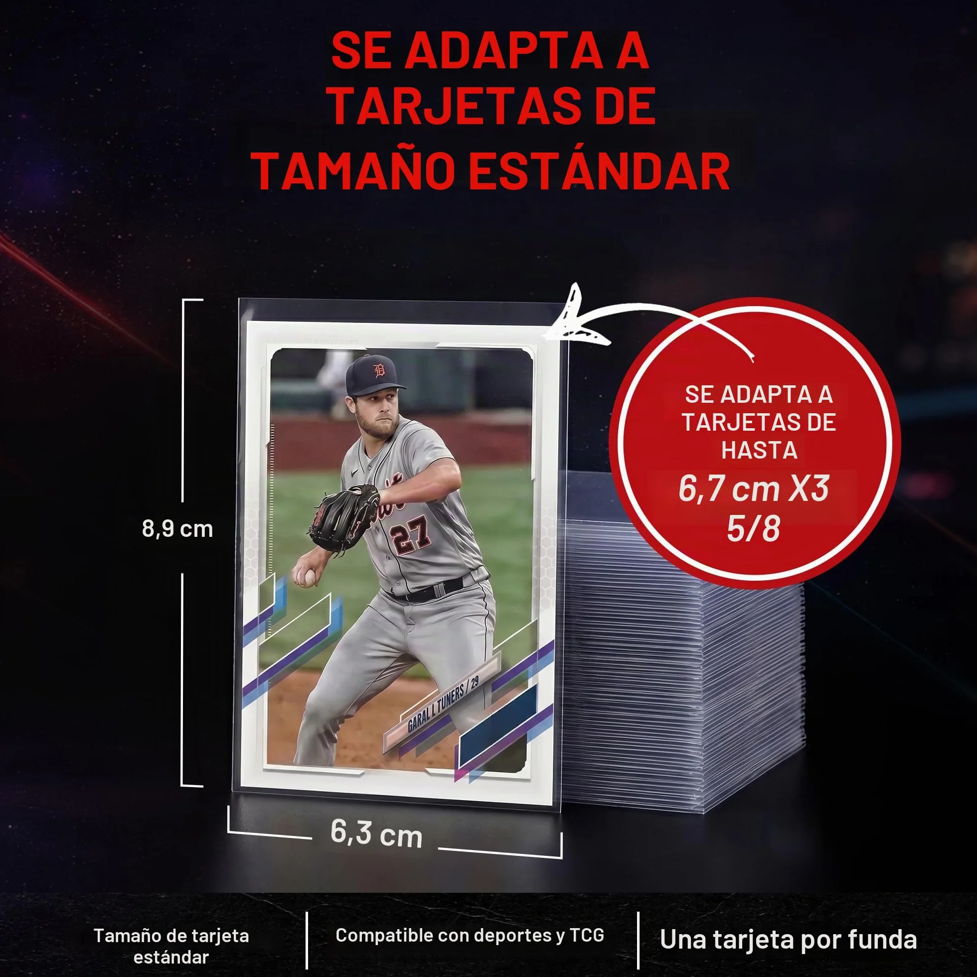 Ultra Pro - Fundas protectoras de tarjetas Ultra Pro AW11739, transparentes, 100 unidades