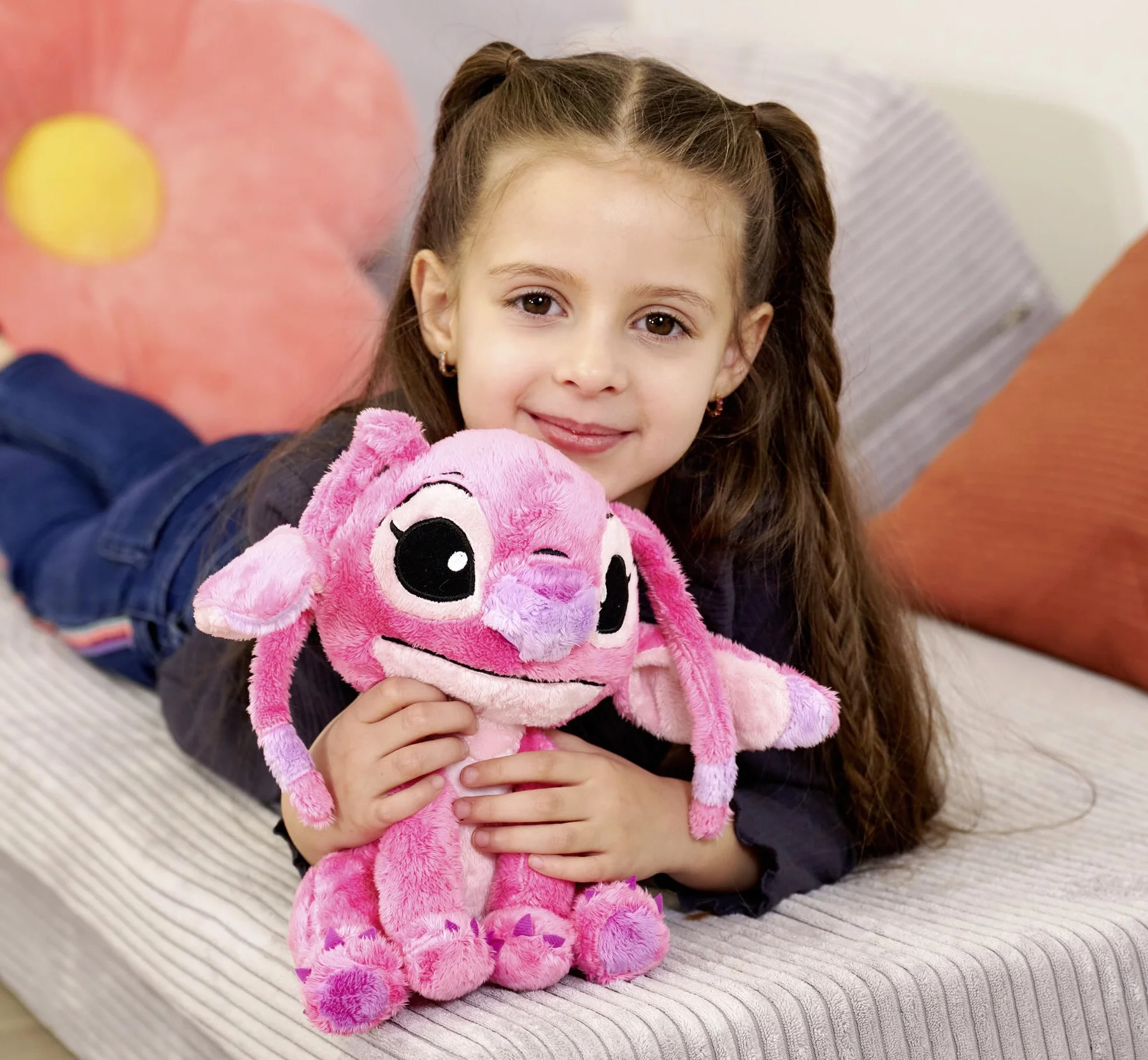 Simba Peluche Angel de Lilo y Stitch Disney 25cm Licencia Oficial