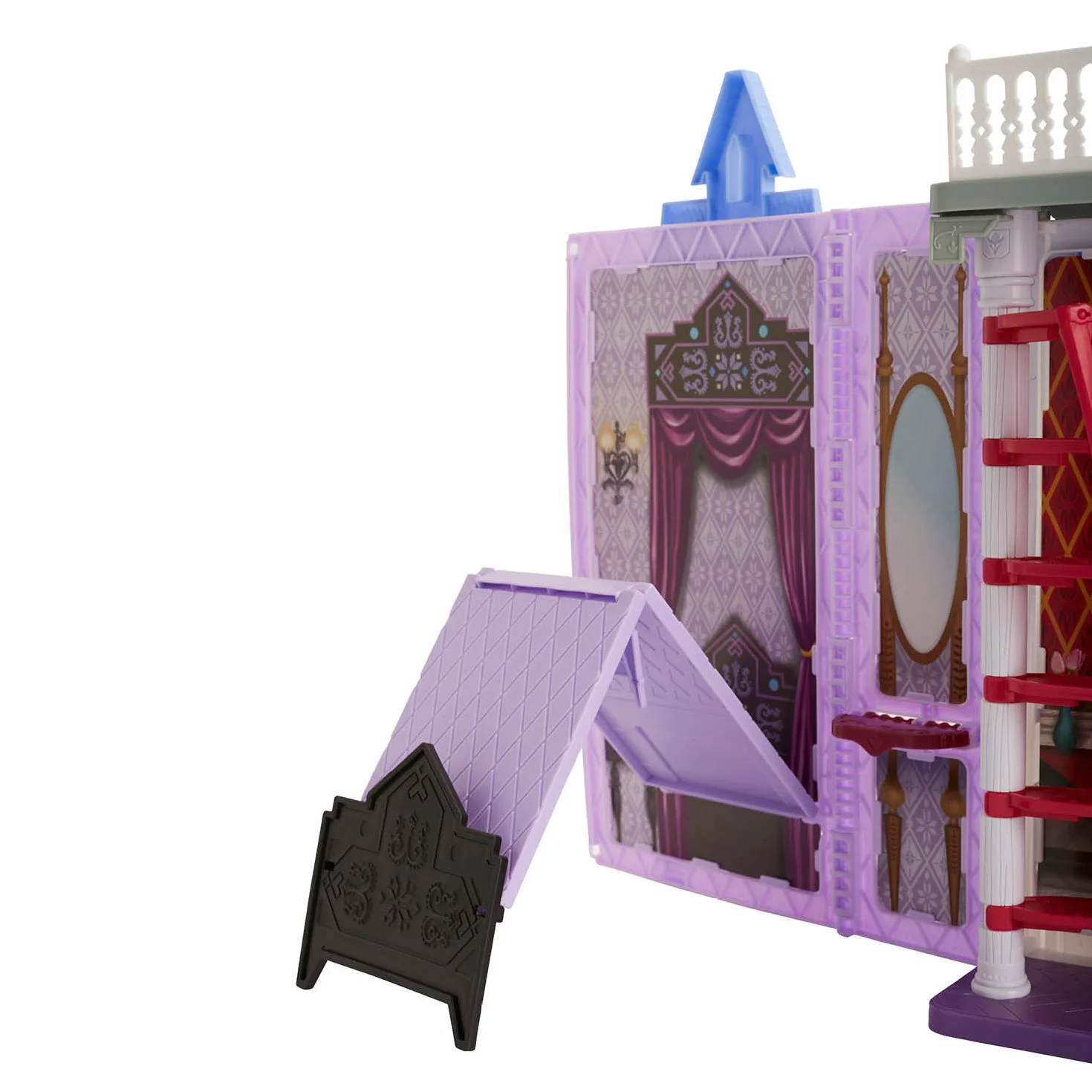 Disney Frozen - Castillo de Arendelle portátil - Juguete Inspirado en Frozen 2 de Disney - para niños y niñas de 3 años en adelante