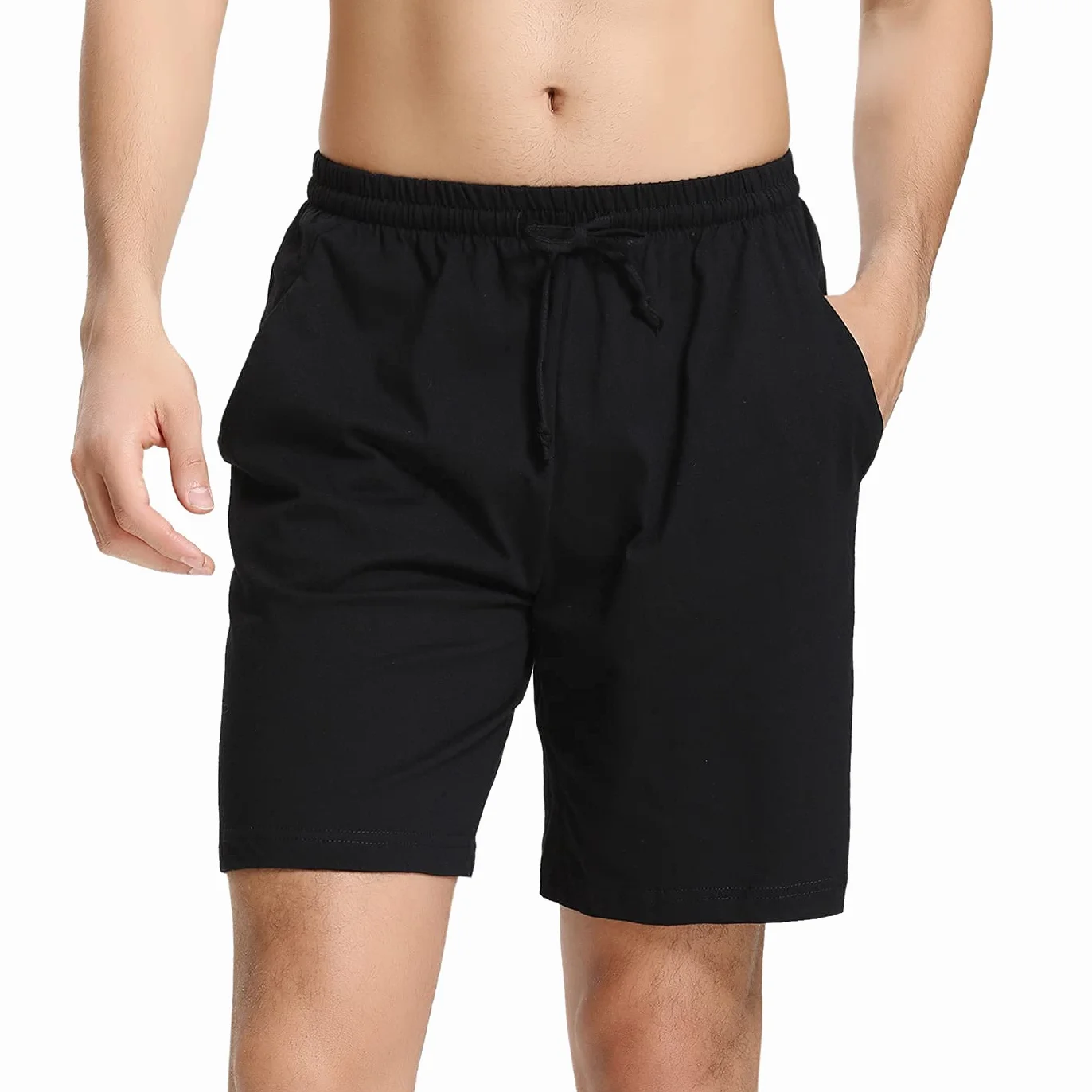 Pantalones Cortos Hombre 100% Algodón Pijama Elástico Verano Cuadros Pack
