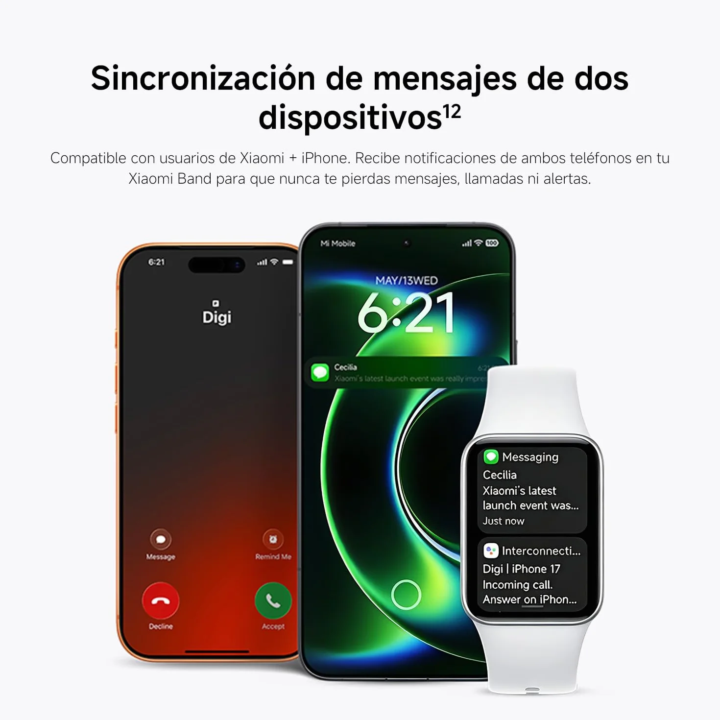 XIAOMI Smart Band 10 Pro, Rastreador Fitness, Pantalla AMOLED 1.74", 21 días Batería, 5ATM, Negro