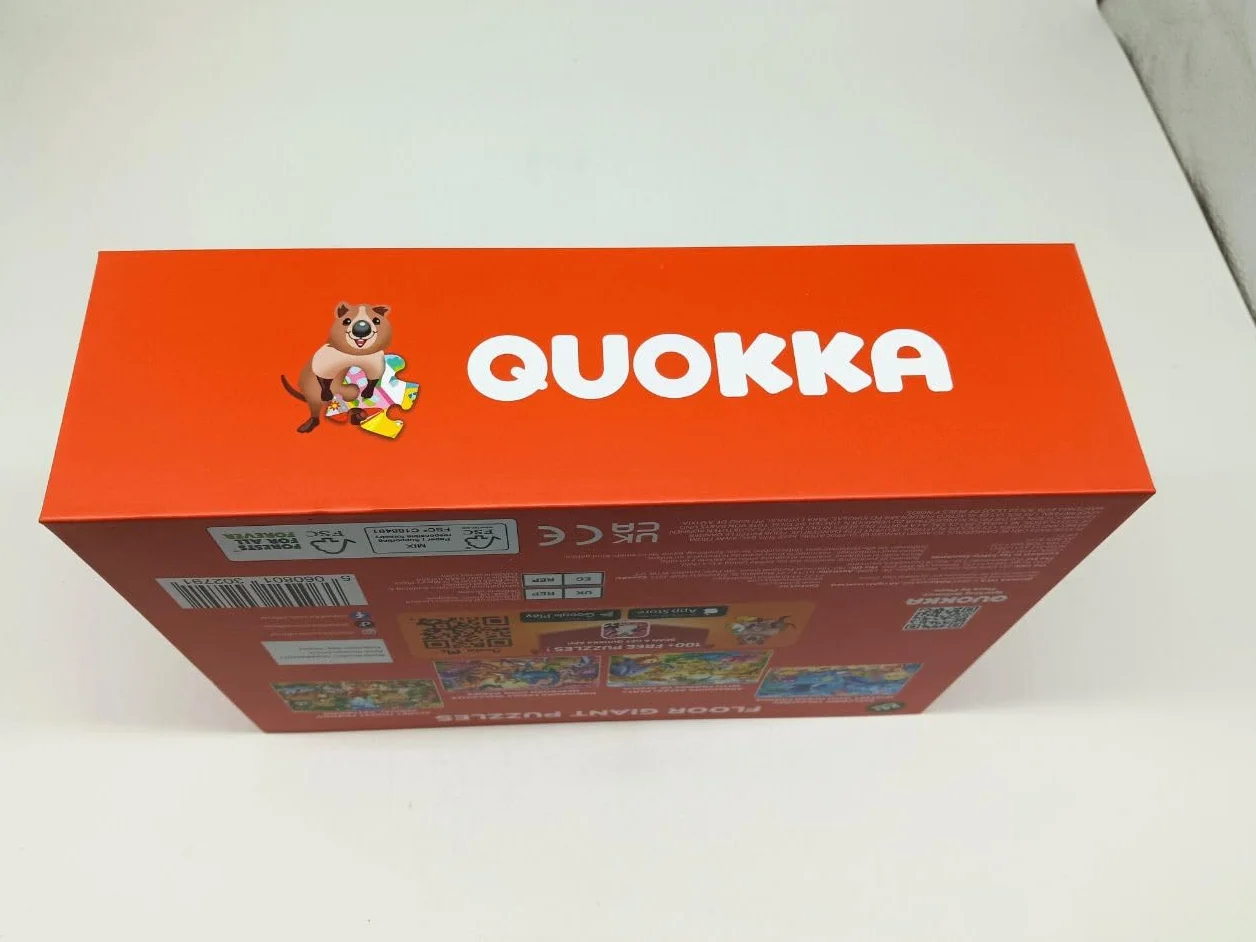QUOKKA Puzzle Gigante Niños 3 4 5 Años - 60x90 cm 48 Piezas Puzzle XXL de Suelo Infantiles 5 6 Años - Grande Juguete Camión de Bomberos - Regalo Educativo para Niños y Niñas de 2 a 6