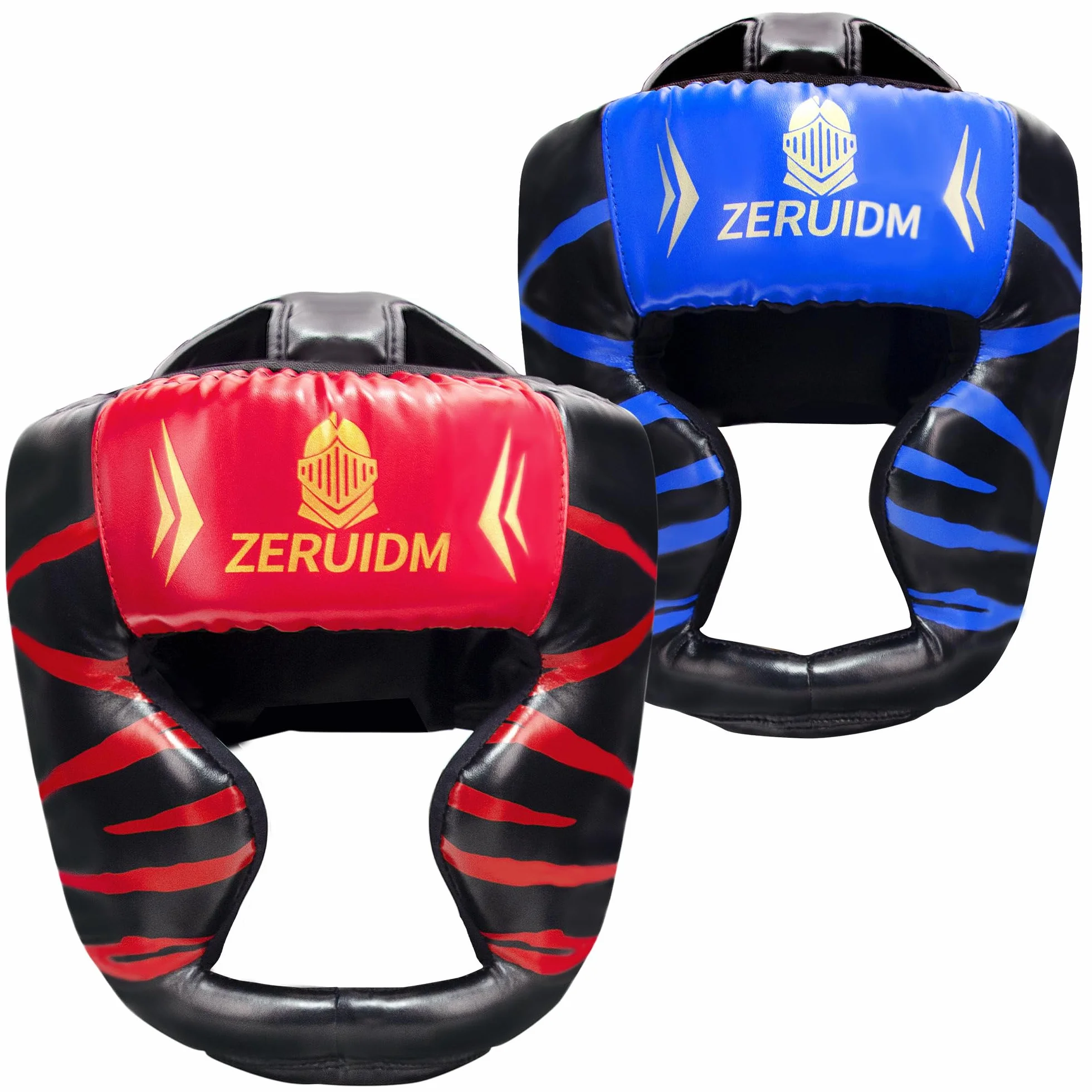 Cascos de Boxeo Reforzados Paquete de 2 para Adultos y Niños Entrenamiento Sparring MMA Kickboxing Muay Thai