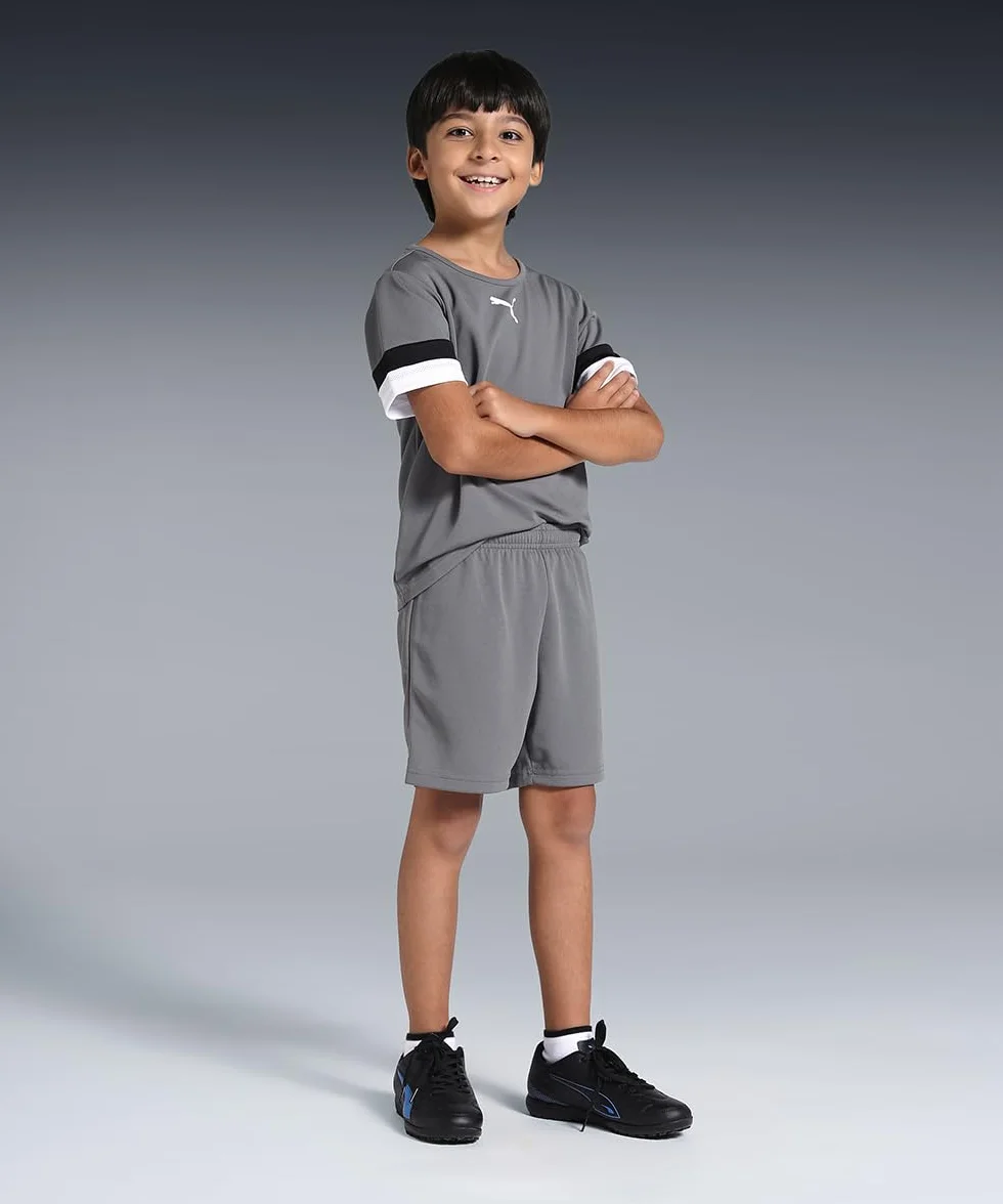 PUMA Teamrise Short Jr Pantalón Corto Unisex niños