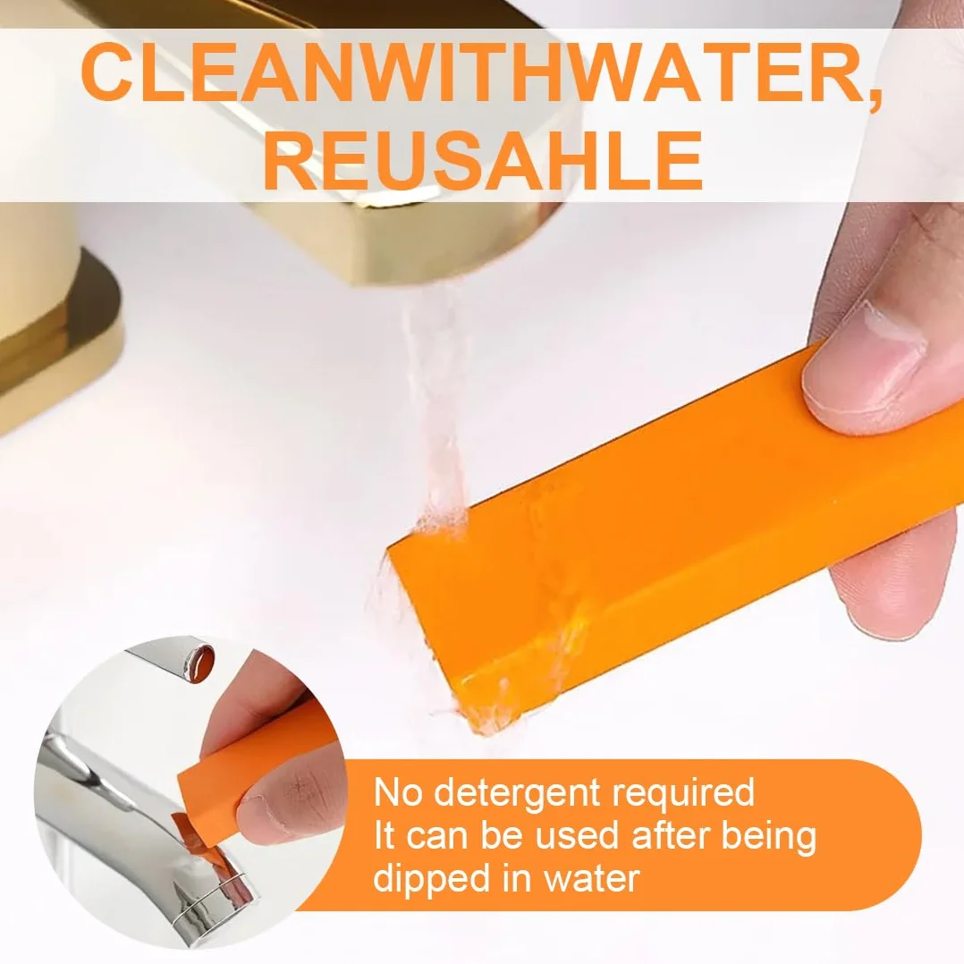 3 PCS Kit para borrar arañazos de Acero Inoxidable,Borrador magico,Gomas Mágicas Anti óxido - Elimina Manchas de Agua y Óxido en Utensilios de Cocina
