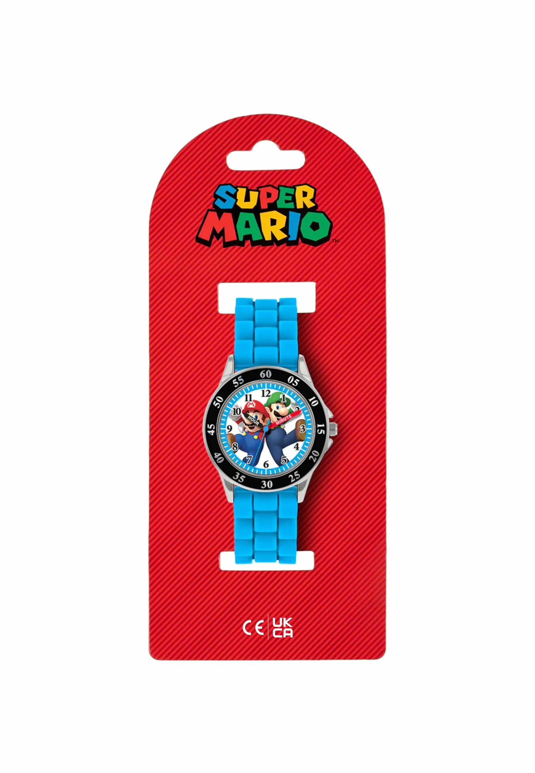 Mario Reloj de Pulsera Niños Azul GSM3044