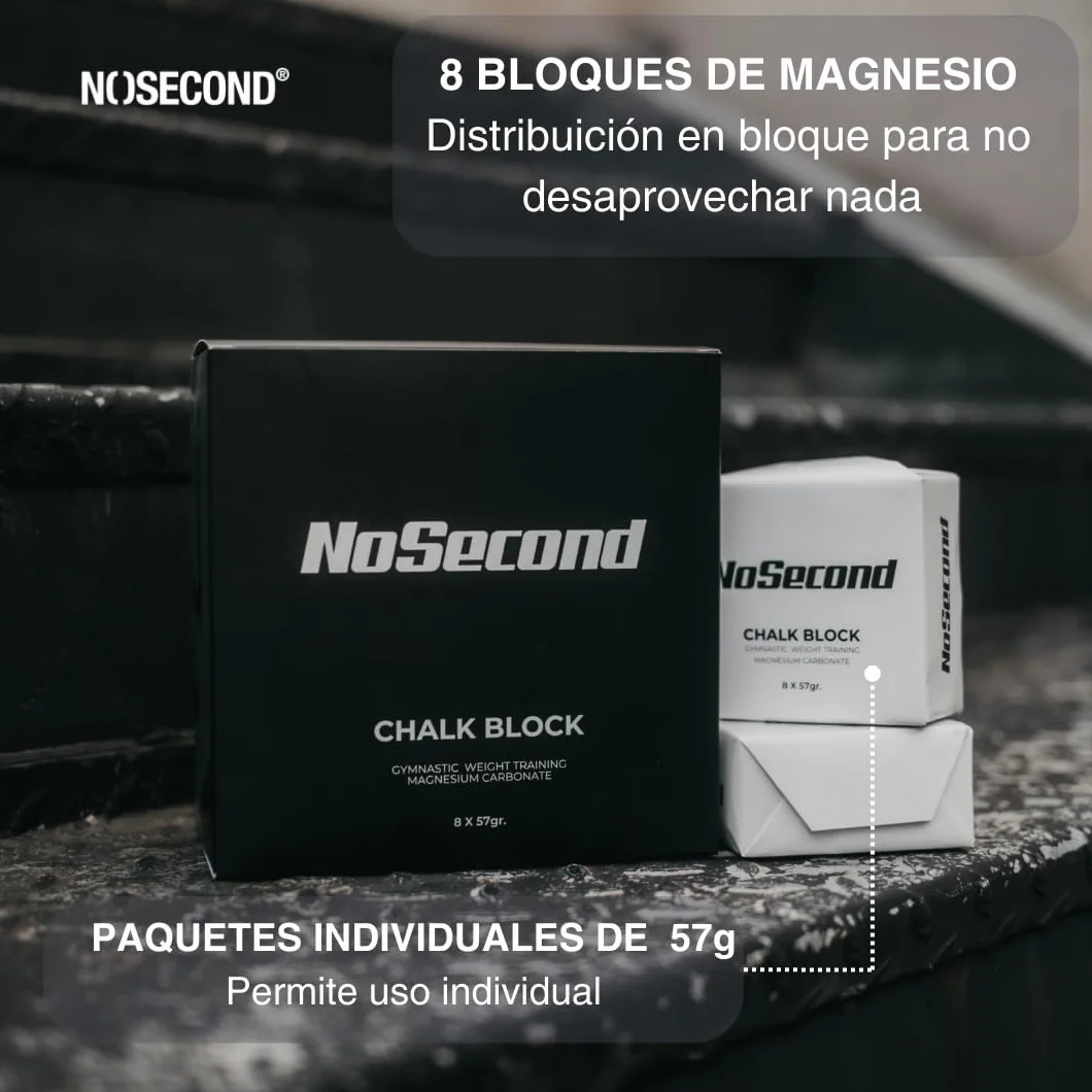 Magnesio Carbonato de Magnesio 8 Bloques de Tiza para Cross Training y Escalada Antideslizante