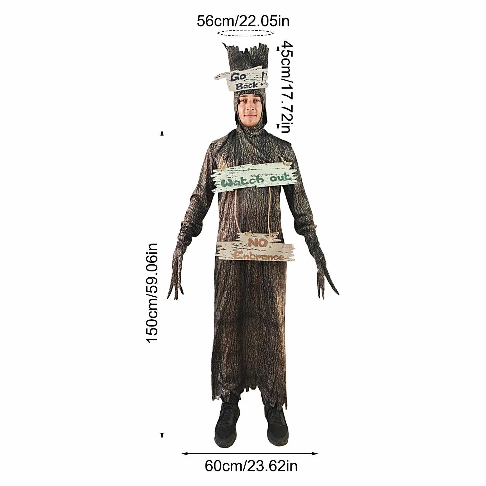 Disfraz Halloween Aterrador Cómodo Y Espeluznante Cosplay Gótico Para | Disfraces Espeluznantes Para Adultos Cosplay Para Mujeres Y Hombres Cumpleaños Celebración Casa