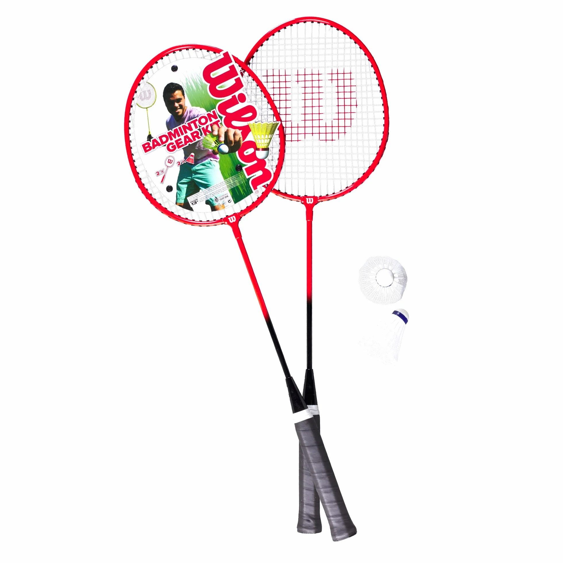 Wilson Badminton 2 Pc Kit V2 - Kit de bádminton Unisex Adulto