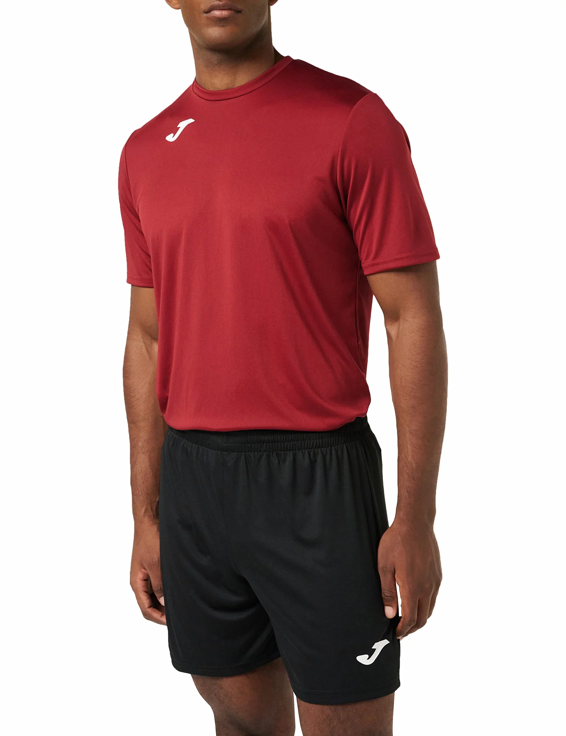 Joma Pantalón Corto Deportivo Hombre Cintura Elástica Cordón Bermuda Transpirable Secado Rápido Treviso
