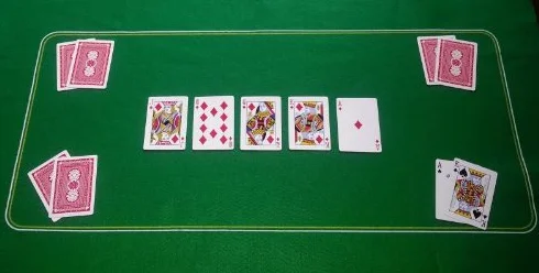 Tapete de póquer (fieltro, tamaño grande)