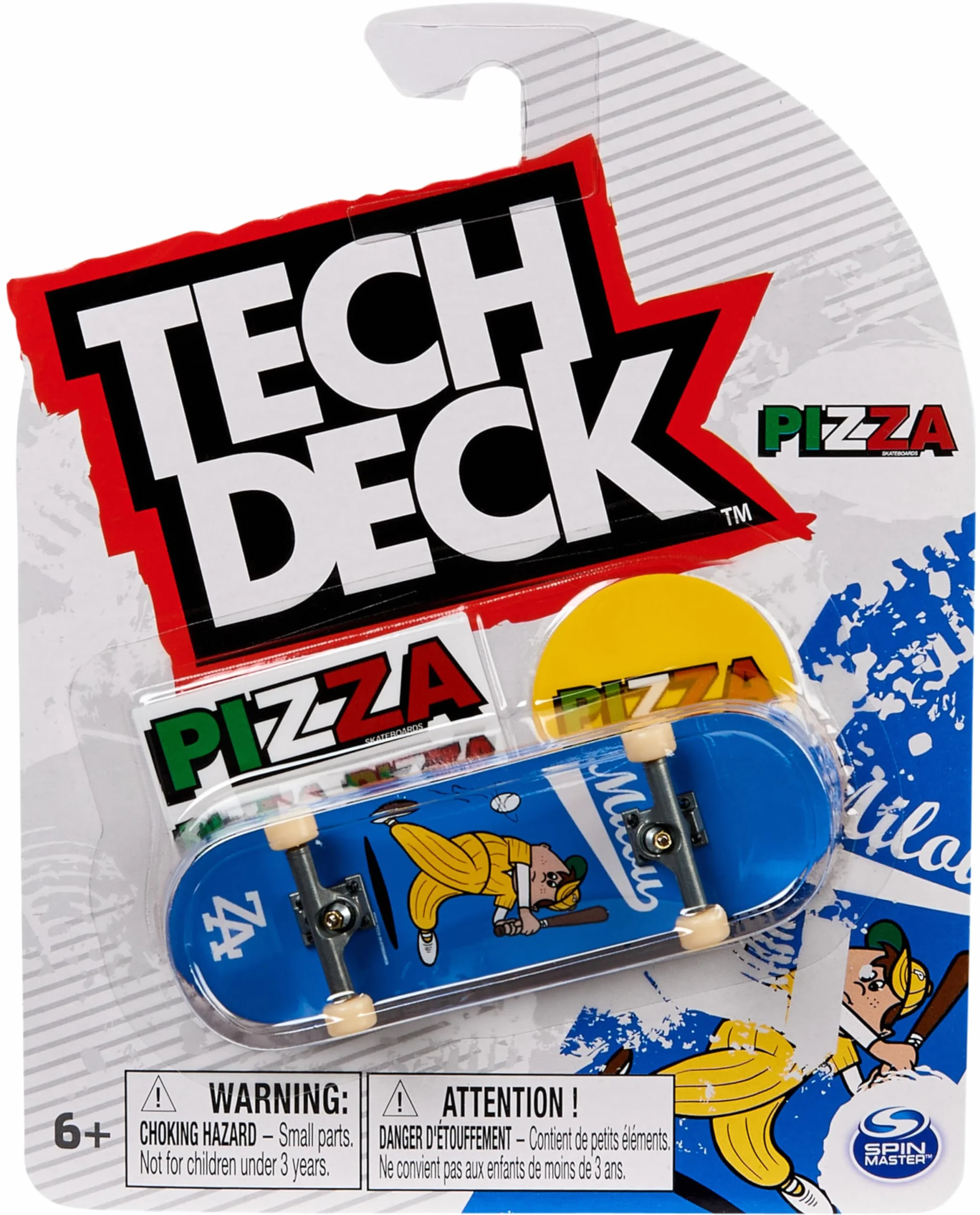 Tech Deck - Fingerboard o Finger Skate: Auténtico Skate de Dedos 96 mm Personalizable - Modelo Aleatorio - Juguetes Niños 6 años + Regalo Niño 6 años +