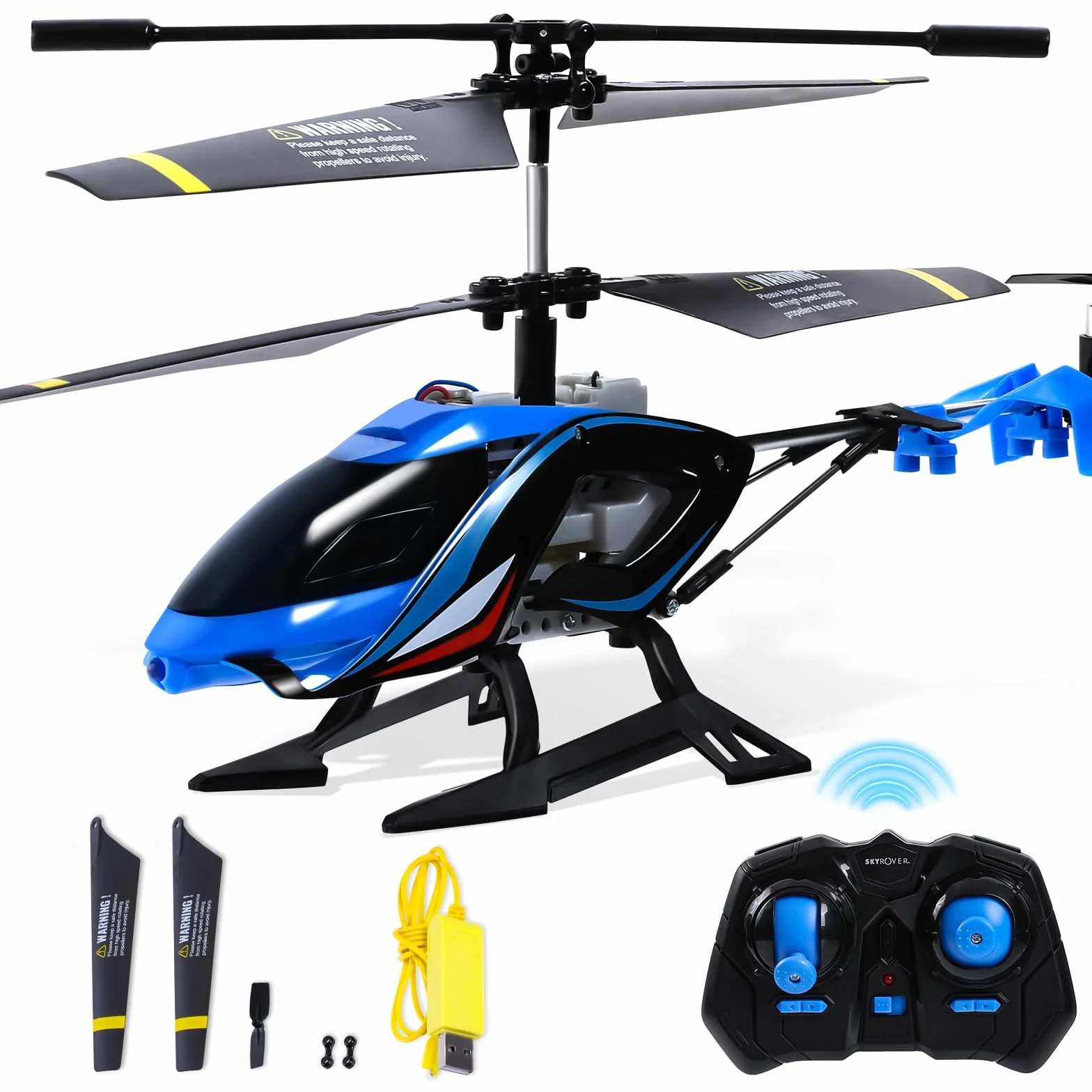 Helicóptero RC, 2.4G Avion teledirigido con Luces LED, Helicóptero teledirigido Juguete Interior Exterior Niños Juguete para Niños Niñas 8 9 10 11 12 Años