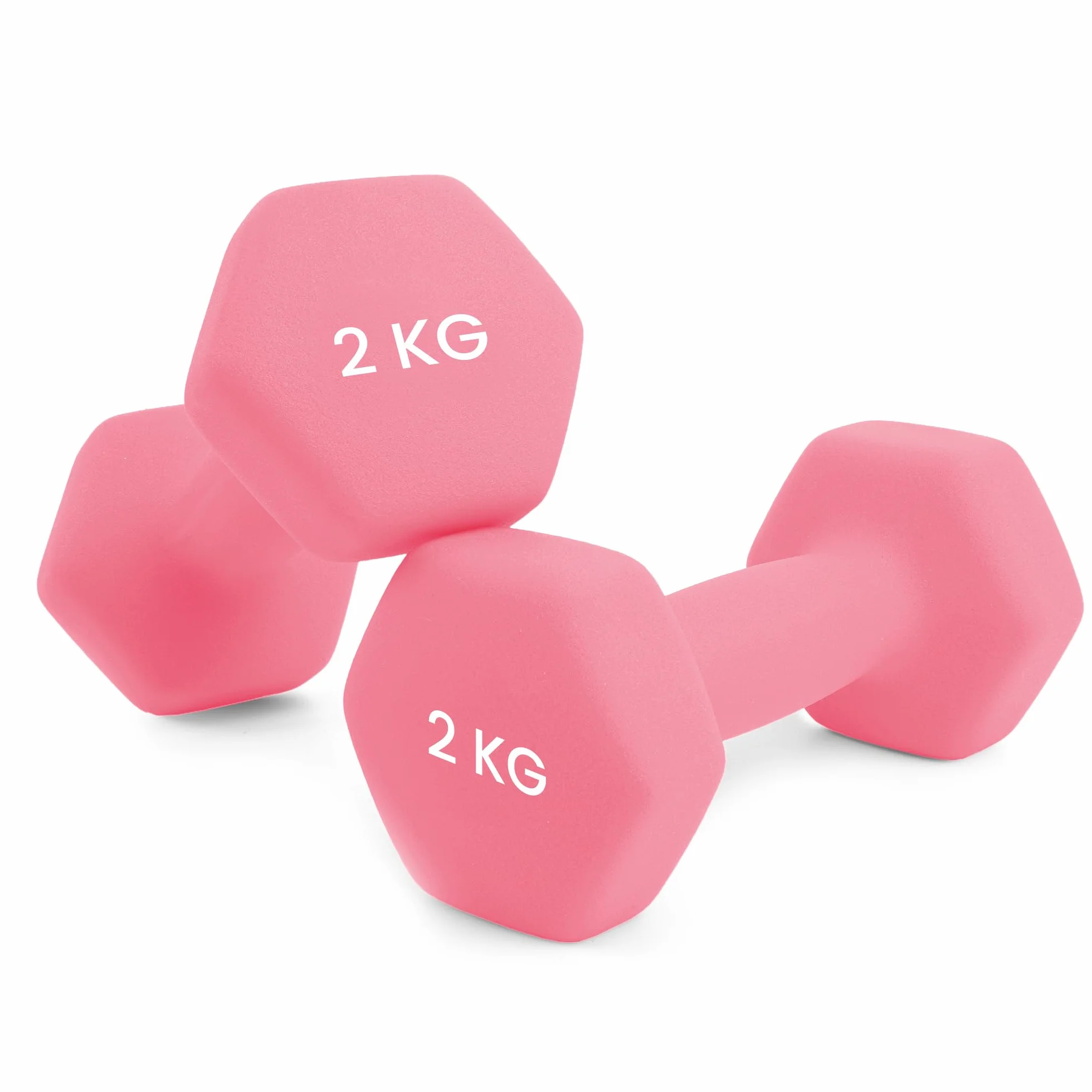 Pesas y Mancuernas Antideslizantes de Hierro y Neopreno 1-10 kg Suaves al Tacto Ergonómicas Anti-Rodadura para Gimnasio en Casa