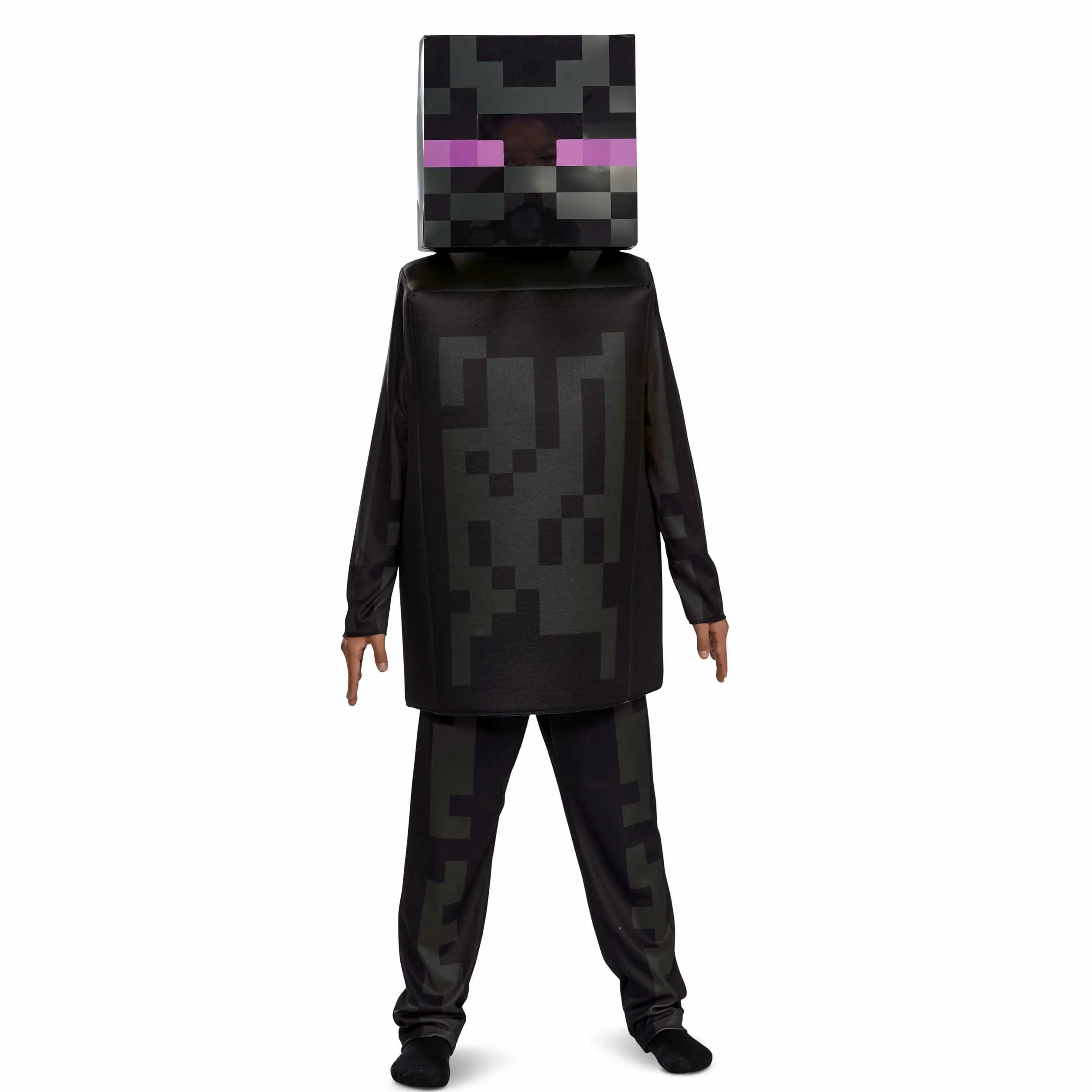 Disguise Disfraz de Minecraft para niños Enderman, disfraz oficial de Minecraft para niños