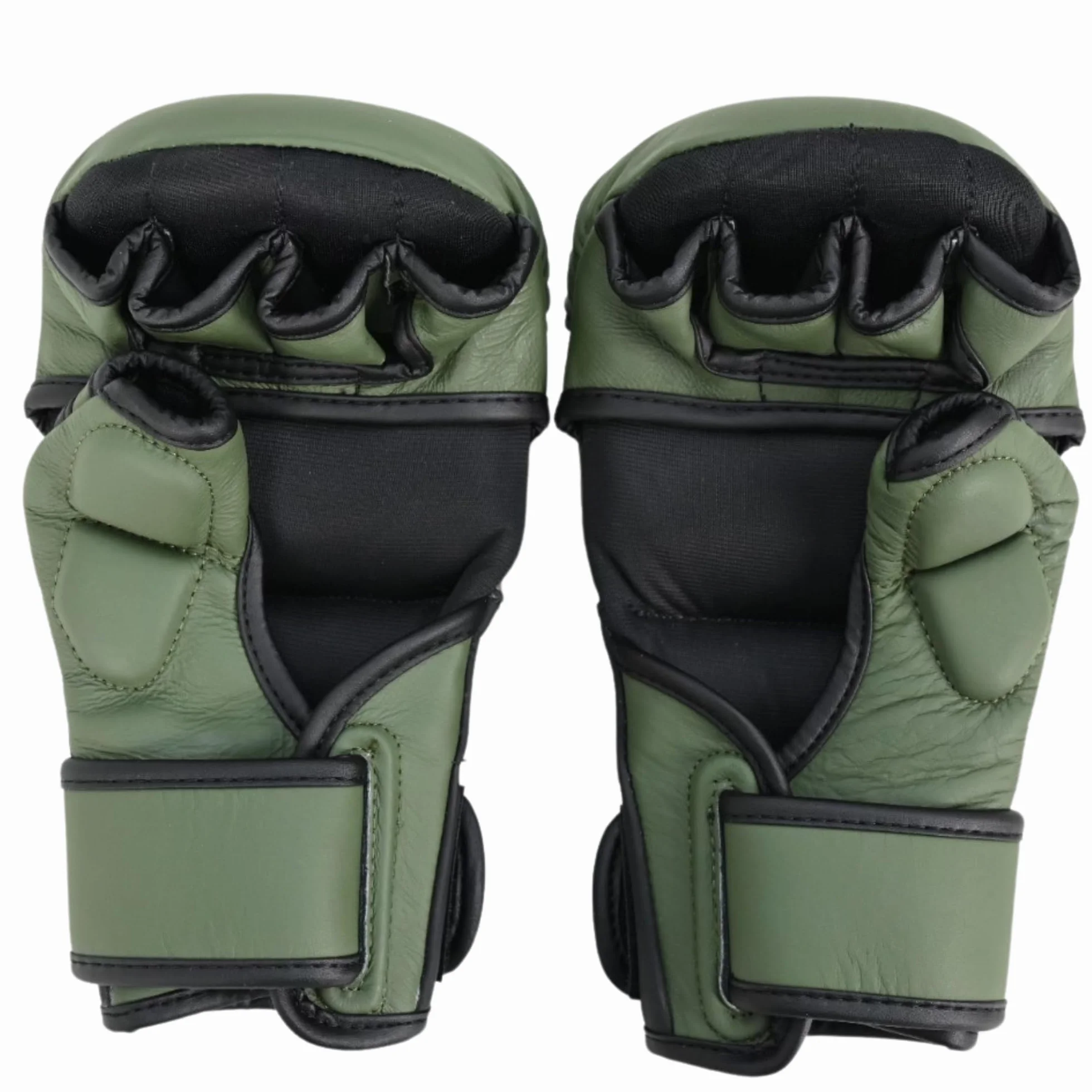 Guantillas MMA 7oz Sparring Piel Boxeo Kick Boxing Defensa Personal Unisex Adulto