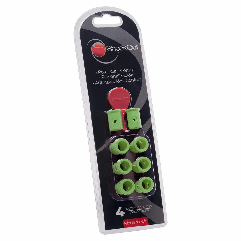 ShockOut Antivibrador de Pádel Verde - Dampener para Palas