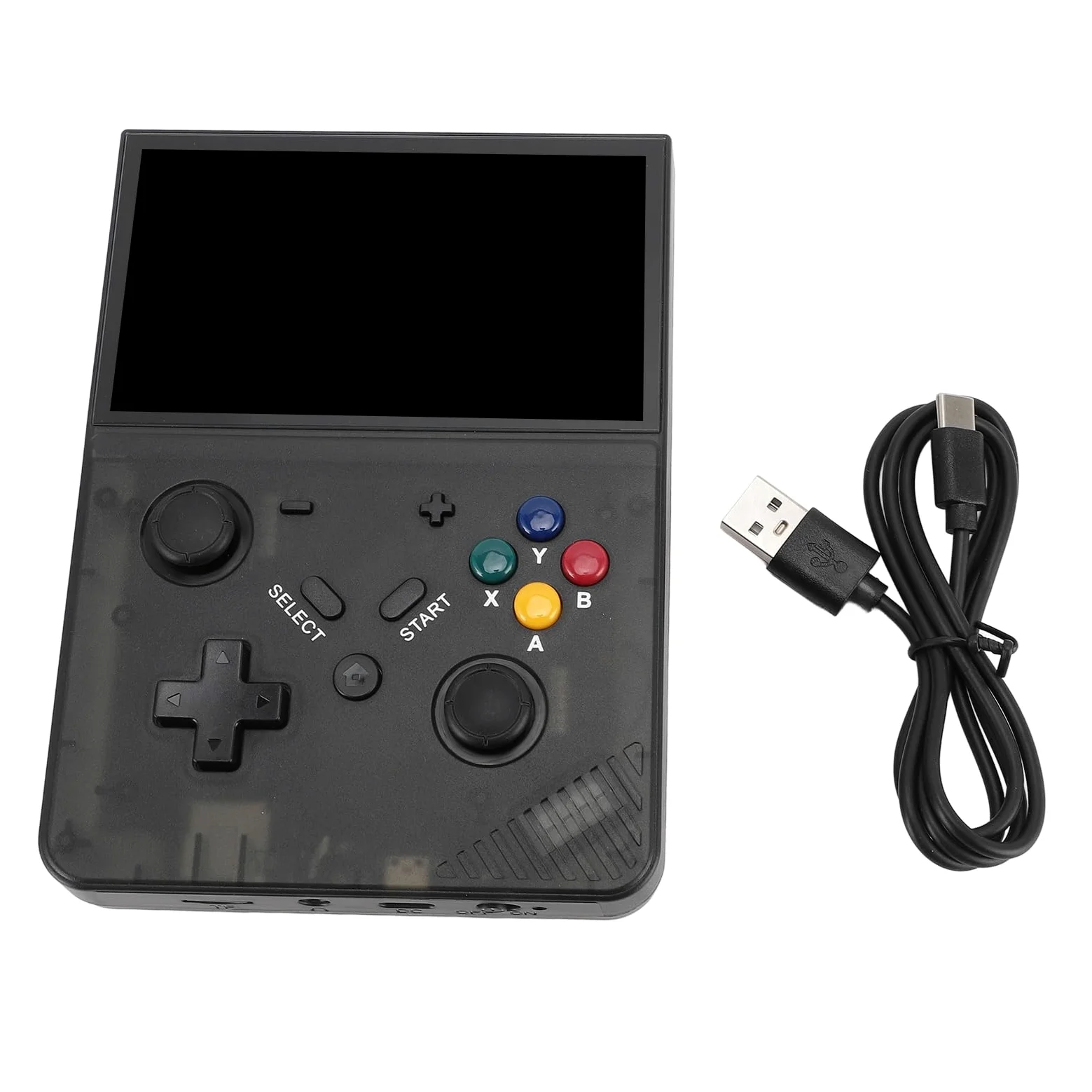 Consola de Juegos Portátil R43 Pro, Pantalla IPS HD de 4,3 Pulgadas, Más de 20.000 Juegos Clásicos, Tarjeta de Memoria Pequeña, para Adolescentes y Adultos, con Múltiples Emuladores (64GB)
