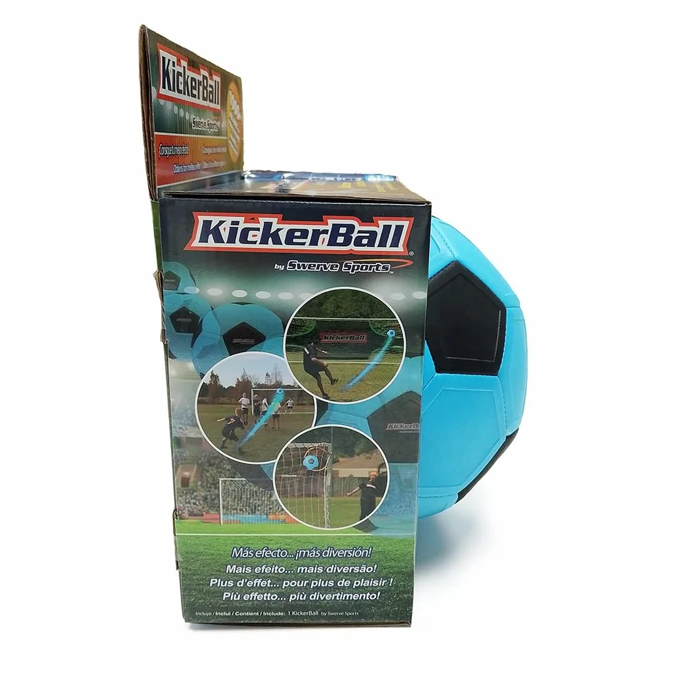 Kickerball el Balón con Efecto Que Marca una Trayectoria Curva