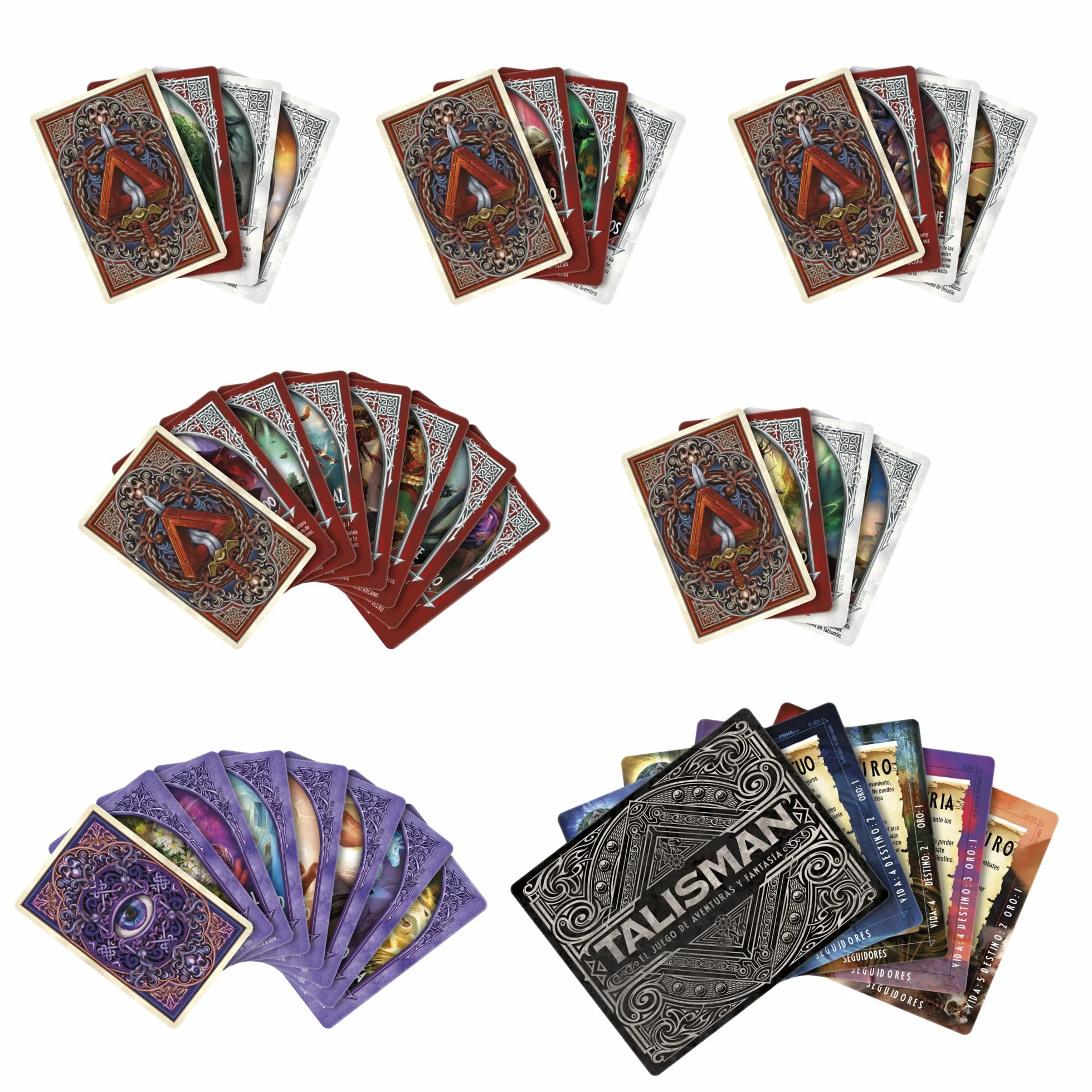 Juego de Mesa Talisman Alianzas: La Llamada del Destino, Expansión del Juego Talisman (Requiere la 5.ª edición del Juego) - Versión en español