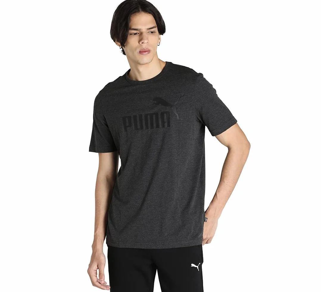 PUMA Men's ESS Heather Tee