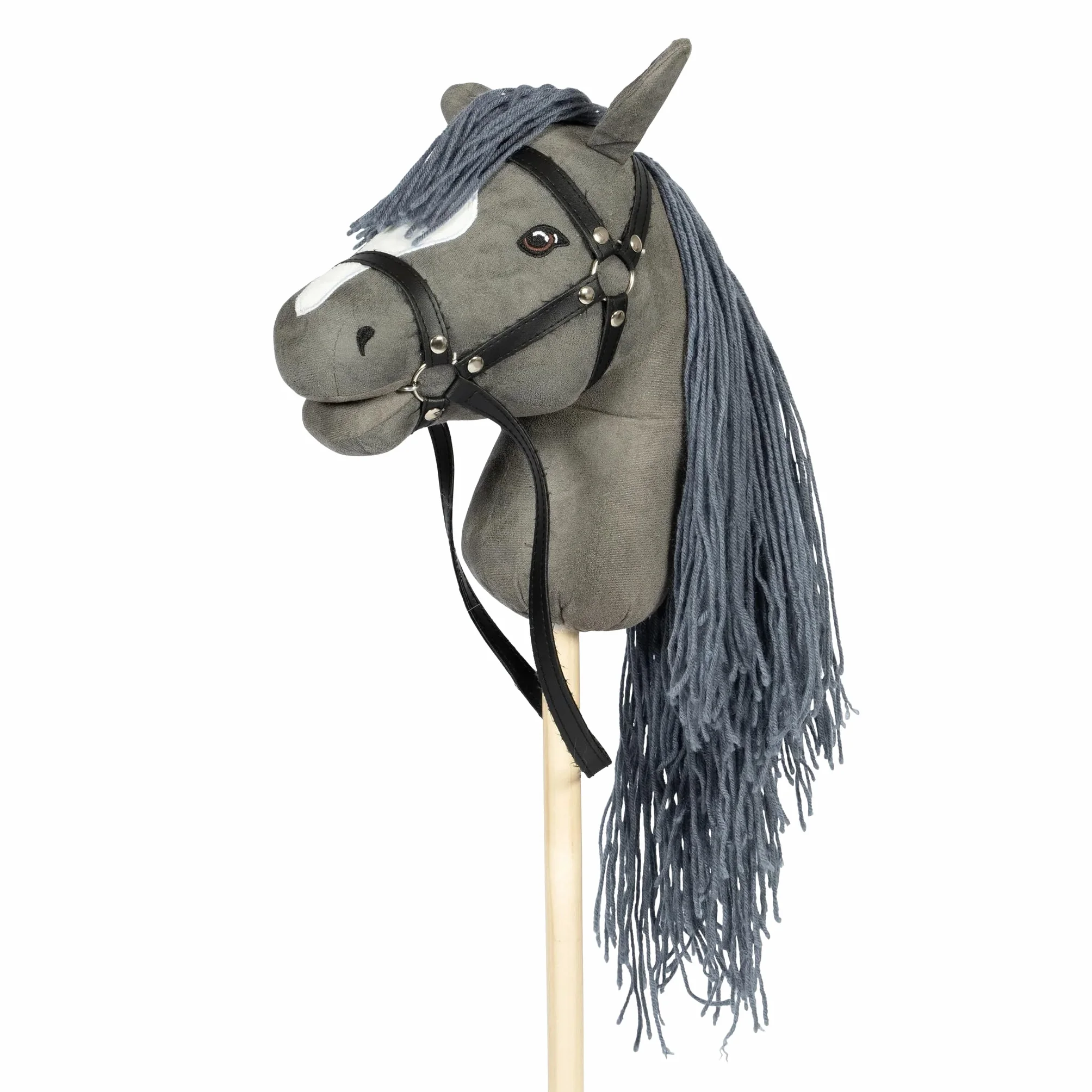 Caballo Palo, Gris, 3+ Años, Incluye Bolsa de Pana