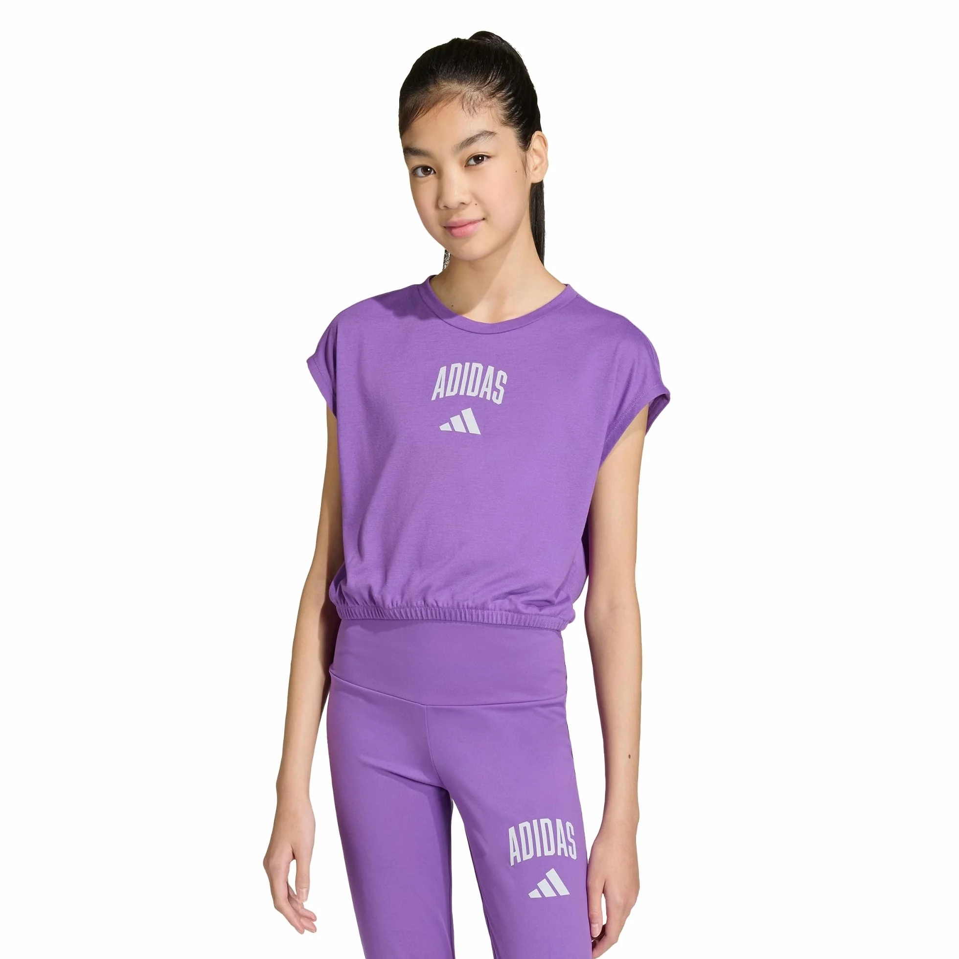 Adidas Seasonals Collegiate Typography T-Shirt Camiseta Niñas