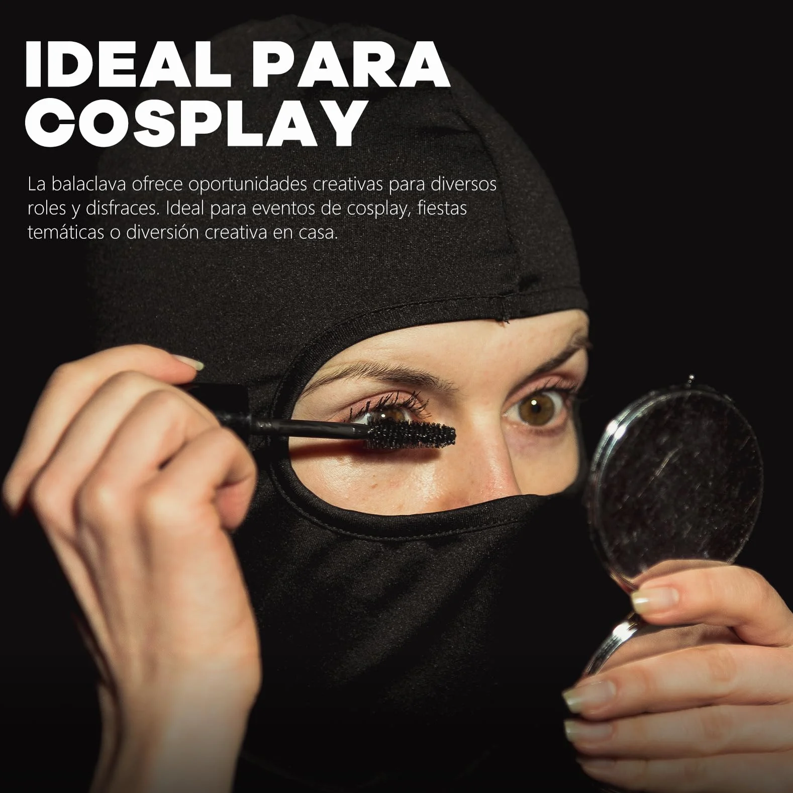 Pasamontañas Moto Balaclava Verano Protector UV Deportes al Aire Libre Hombre Mujer
