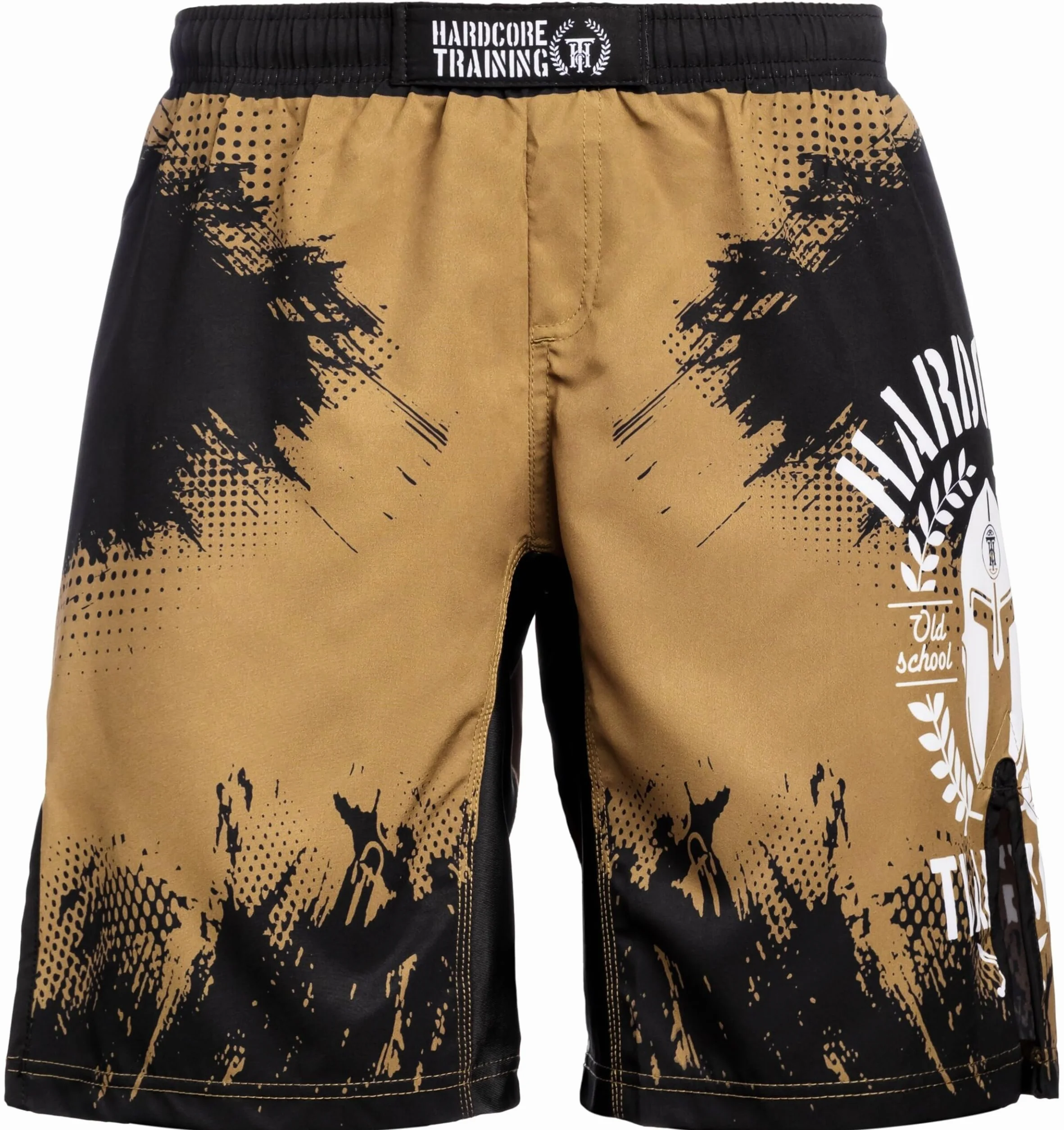Kids Boxing Shorts Khaki Helmet Pantalones Cortos Boxeo Niños Fitness Sport