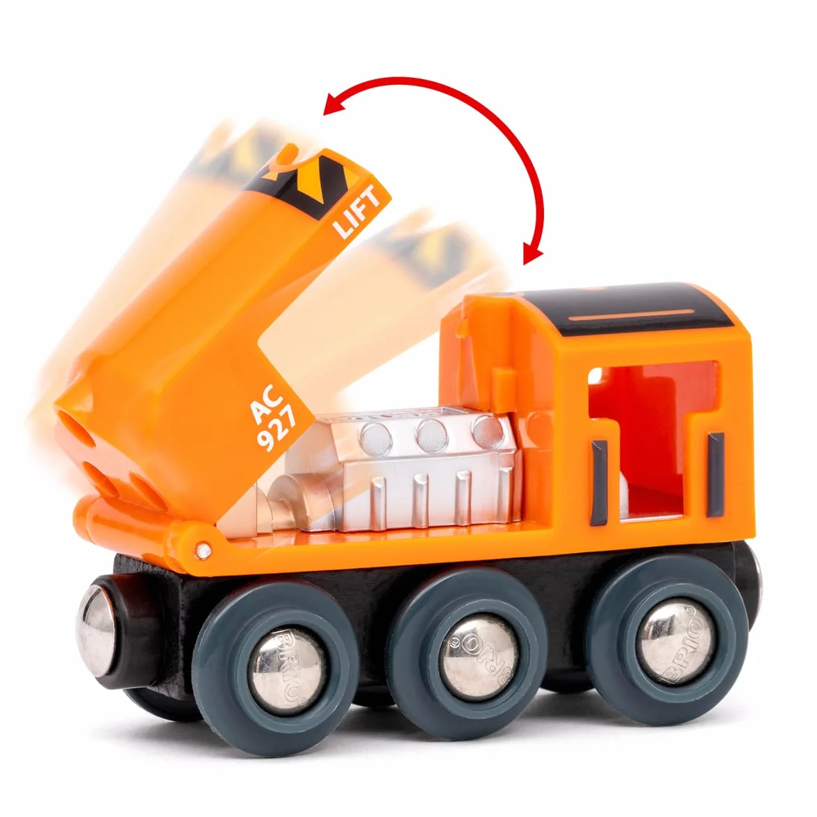 BRIO - Set de Inicio Construccion Levanta y Carga, Circuito Tren, para Niños de 3 Años o más,