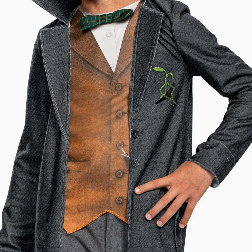 Disguise Fantásticos Beasts - Disfraz de estafador de Newt para niños