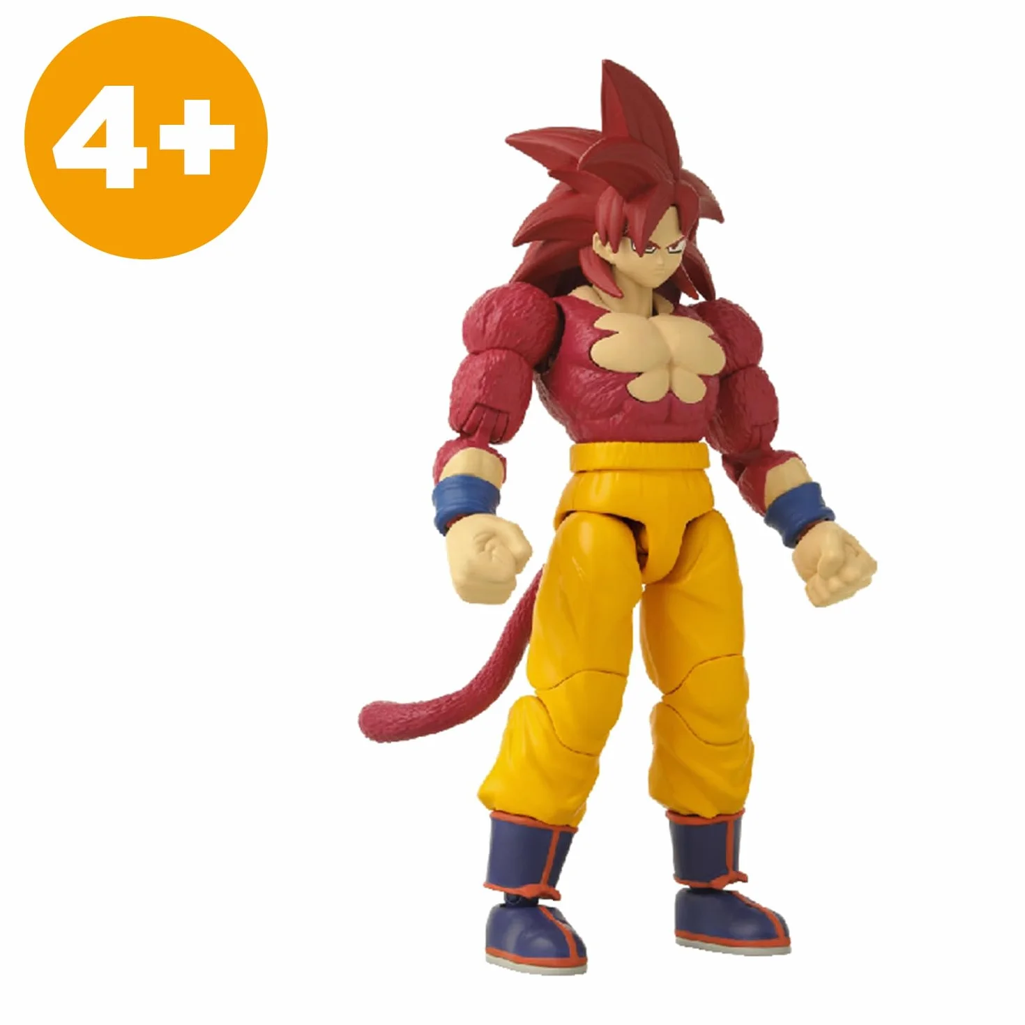 BANDAI Dragon Ball Daima Figura de Acción SS4 Goku Dragon Stars 17 cm Articulada Multicolor