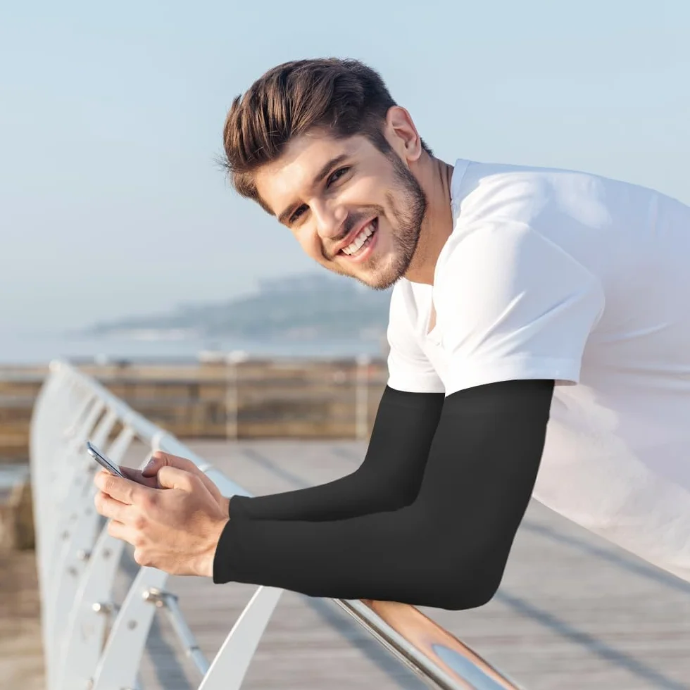 Mangas para Brazos Protección Solar Manguitos Ciclismo