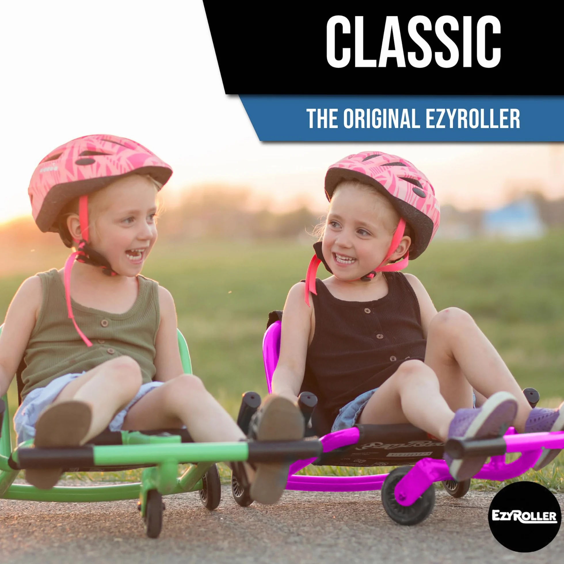 Ezyroller - Patinete para niños (ER-Rosa)