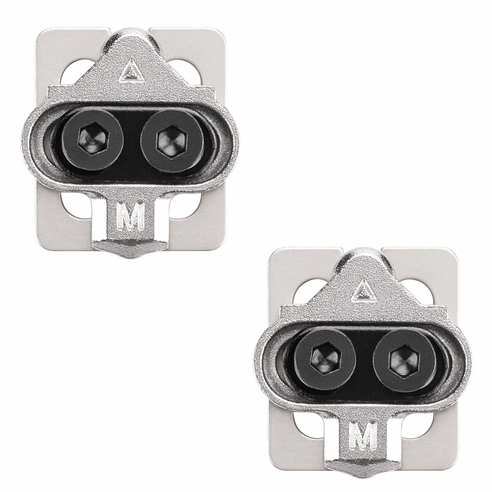 GEWAGE Calas SPD compatibles Pedales Shimano 2 Orificios Acero CrMo Antideslizantes