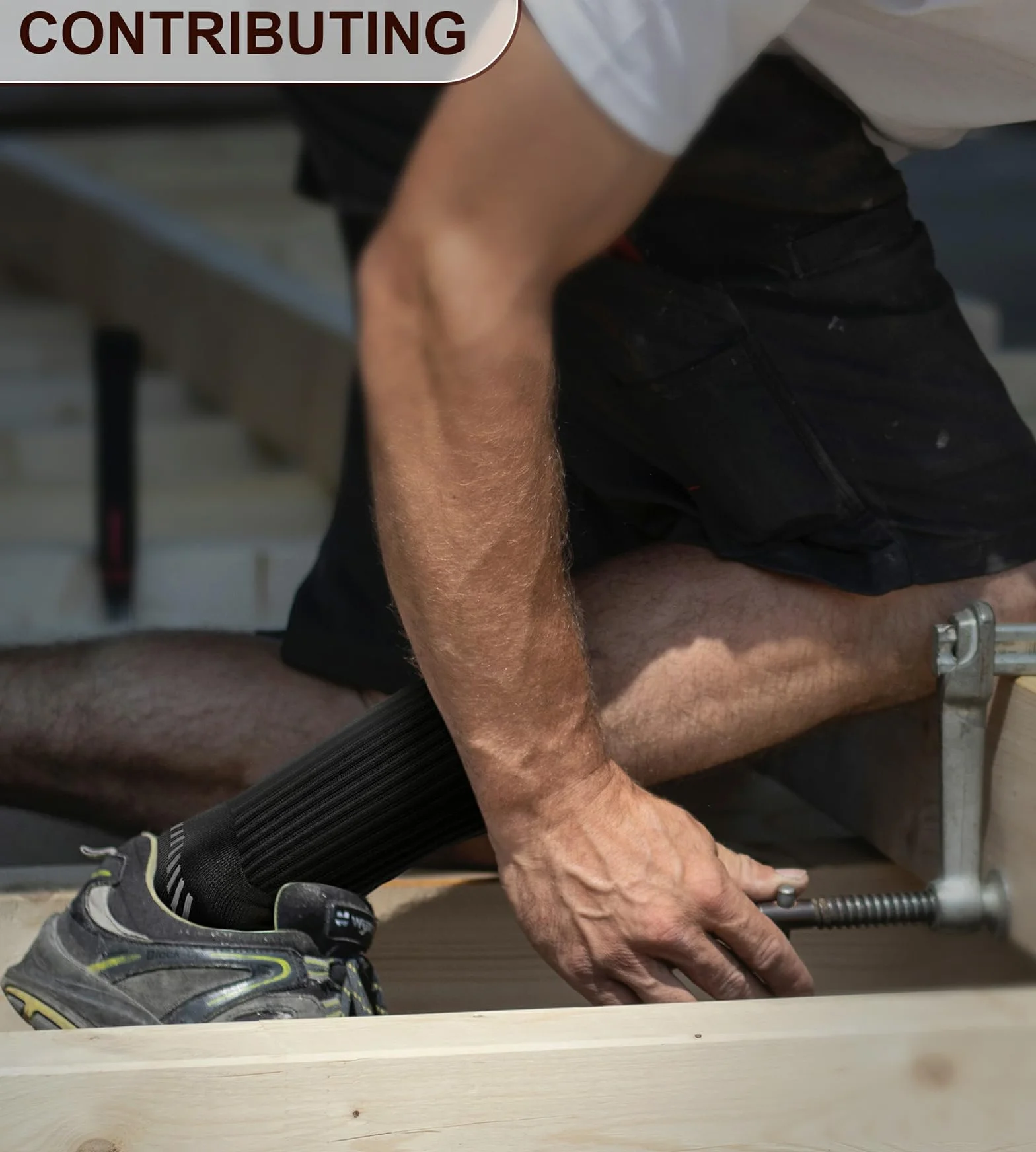 BULLIANT Calcetines Hombre 6 Pares Antiampollas Deporte Compresivos Senderismo Transpirable Suela Acolchada