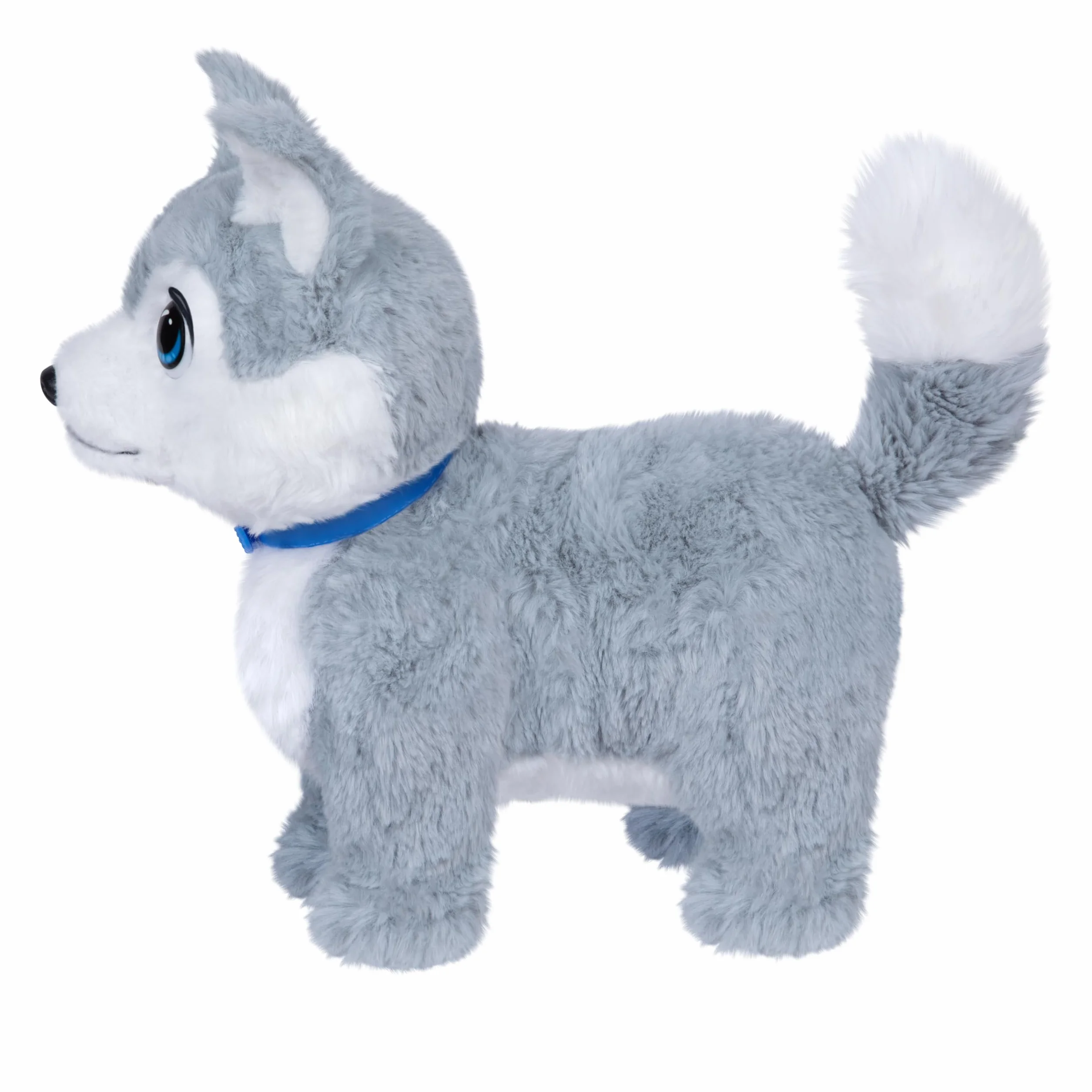 Little Live Pets Ouchies Aspen – Exclusivo Cachorro Husky Interactivo con más de 50 Sonidos y reacciones, Incluye Set de Veterinario y Bolsa de Transporte, a Partir de 4 años
