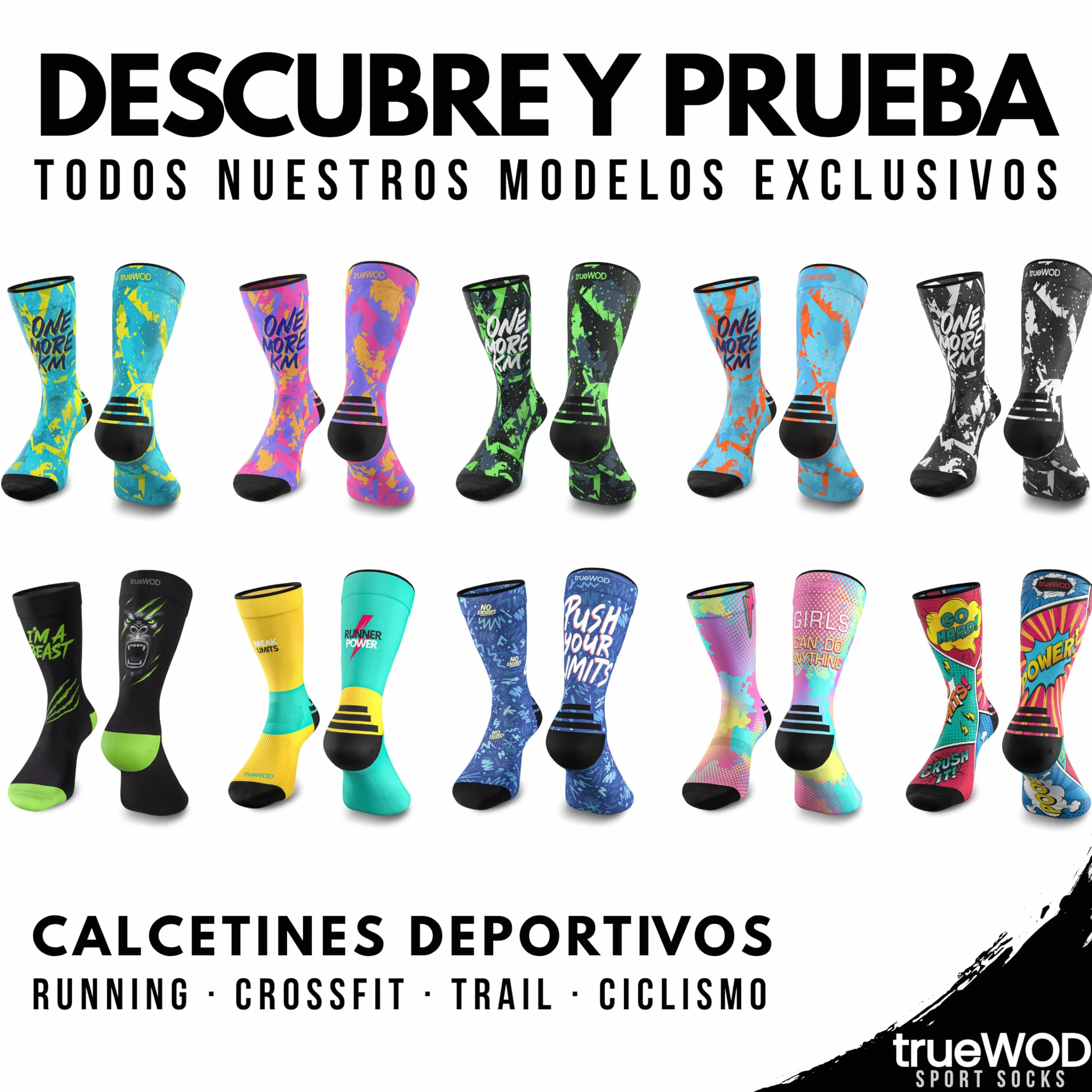 Calcetines Running Hombre Mujer Crossfit Ciclismo Trail Running Padel Correr Deporte Antiampollas Sin Costuras Compresion Transpirables